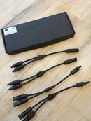 EcoFlow Solar Parallelverbindungskabel Y-Abzweig Solarstecker 2er Set