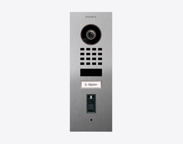 DoorBird IP VIDEO TÜRSTATION D1101FV FINGERPRINT 50 UNTERPUTZ