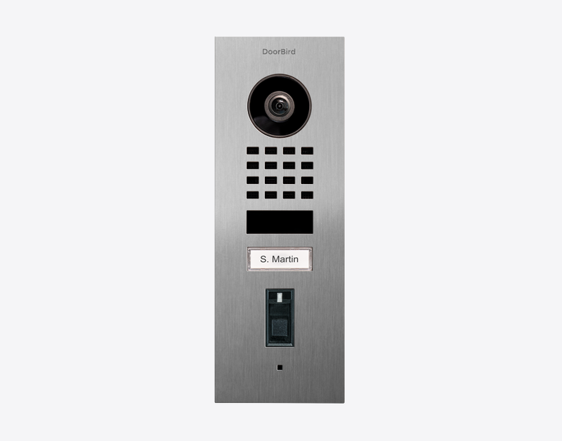 DoorBird IP VIDEO TÜRSTATION D1101FV FINGERPRINT 50 UNTERPUTZ