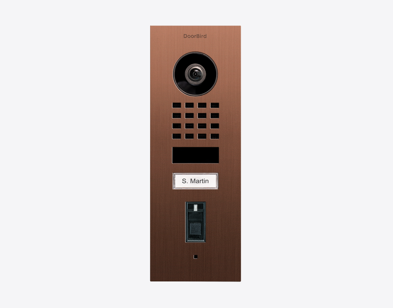 DoorBird IP VIDEO TÜRSTATION D1101FV FINGERPRINT 50 UNTERPUTZ