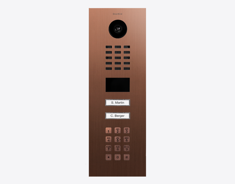 DoorBird IP VIDEO TÜRSTATION D2102KV mit Keypad Modul