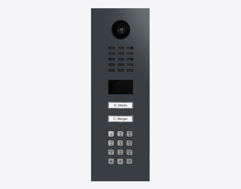 DoorBird IP VIDEO TÜRSTATION D2102KV mit Keypad Modul