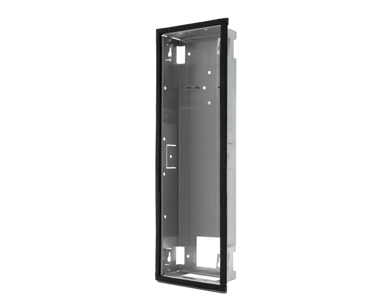 DoorBird D2104V/D2105V/D2106V Unterputz Montagerückgehäuse, Edelstahl V2A