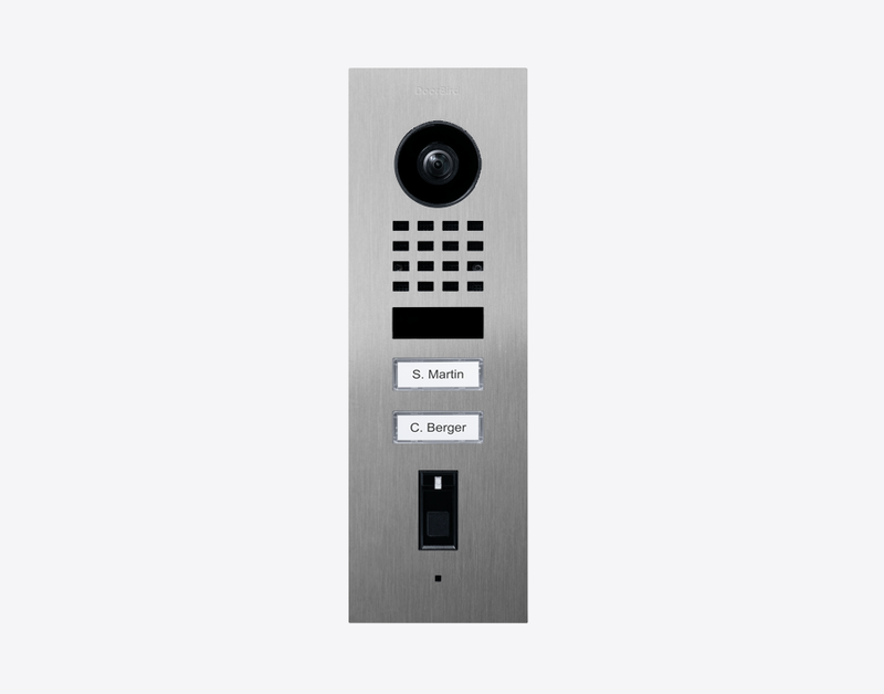 DoorBird IP VIDEO TÜRSTATION D1102FV FINGERPRINT UNTERPUTZ 2-Fam. Haus