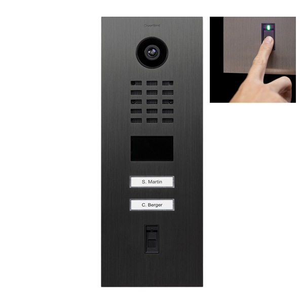 DoorBird IP VIDEO TÜRSTATION D2102FV FINGERPRINT 50
