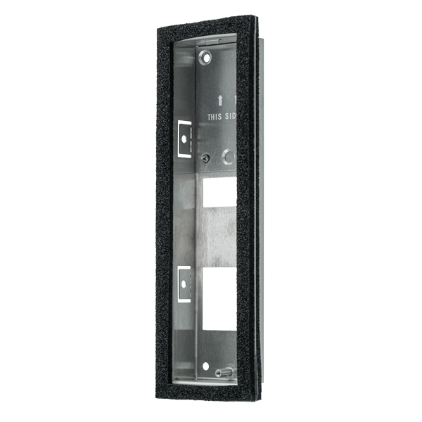 DoorBird D1101KV/D1102FV Fingerprint 50 Unterputz Montagerückgehäuse, Edelstahl V2A